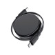 Дата кабель USB-C to USB-C 0.8m 60W dual retraction C13-03 Black Acefast (6974316280132)