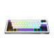 Клавиатура Hator Hellyberry HK60 Mechanical Linear RGB USB UA White/Violet (HK60)