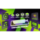 Клавиатура Hator Hellyberry HK60 Mechanical Linear RGB USB UA White/Violet (HK60)
