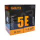 Кабель сетевой GEAR FTP 305м, cat.5e, CCA(25%), 4*2*0,51, PVC, indoor, blue (GEC-FTPCCA25051305)