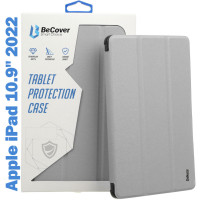 Чохол до планшета BeCover Tri Fold Soft TPU Silicone Apple iPad 10.9" 2022/24/11" 2025 Gray (708521)