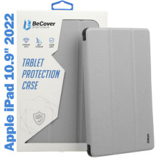 Чехол для планшета BeCover Tri Fold Soft TPU Silicone Apple iPad 10.9" 2022/24/11" 2025 Gray (708521)