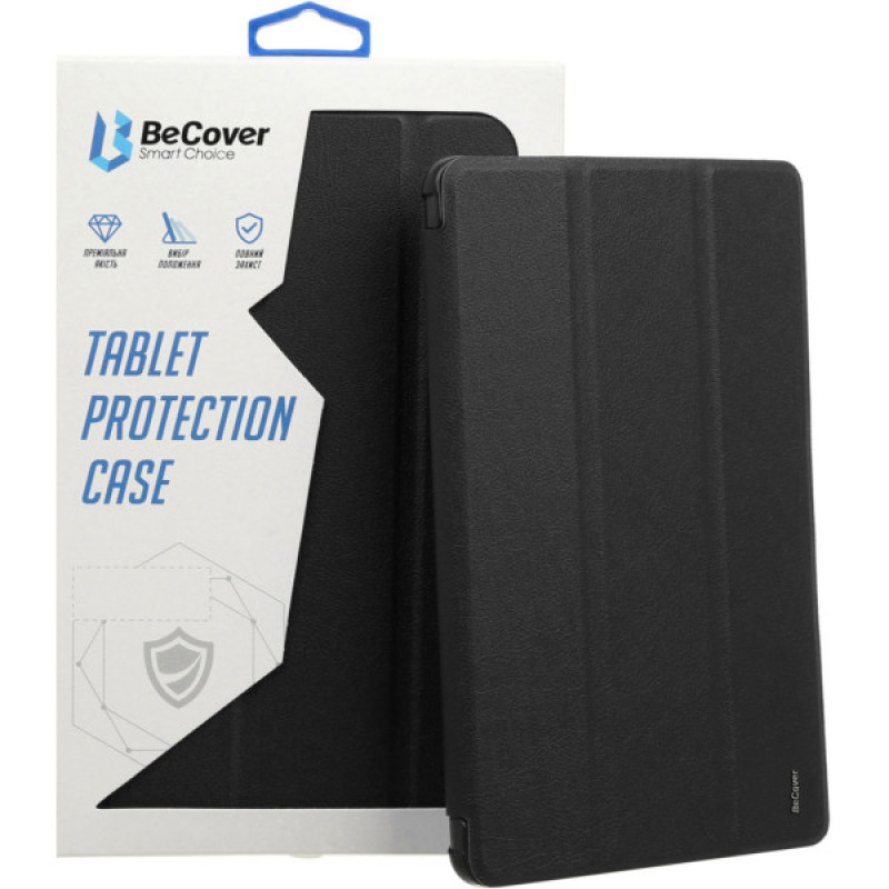 Чехол для планшета BeCover Smart Case Samsung Galaxy Tab S10 FE Plus (SM-X620/SM-X626) 13.1" Black (713381)