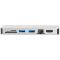 Digitus Hub USB-C > HDMI/VGA/2xUSB-A/USB-C/SD/MicroSD/RJ54 (DA-70866)