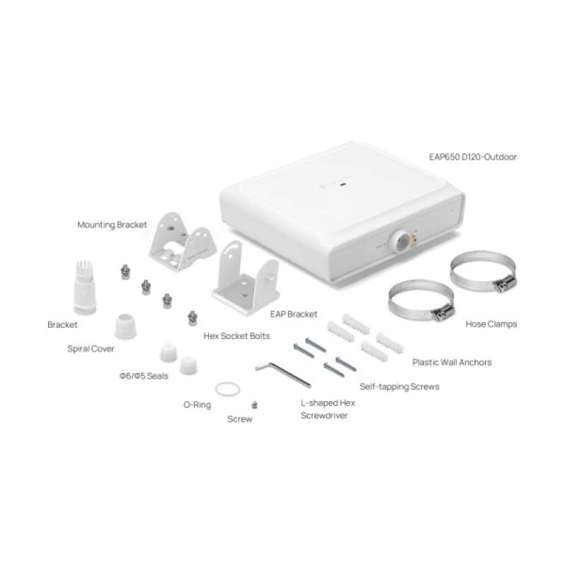 Точка доступа Wi-Fi TP-Link EAP650-D120-OUTDOOR