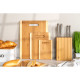 ARDESTO Cutting board Midori, 40*30*0.9 cm, bamboo (AR1440BM)