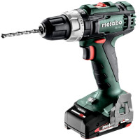 Metabo Cordless Impact Drill SB 18 L, Li-Power, 2*18V, 2Ah (602317500)