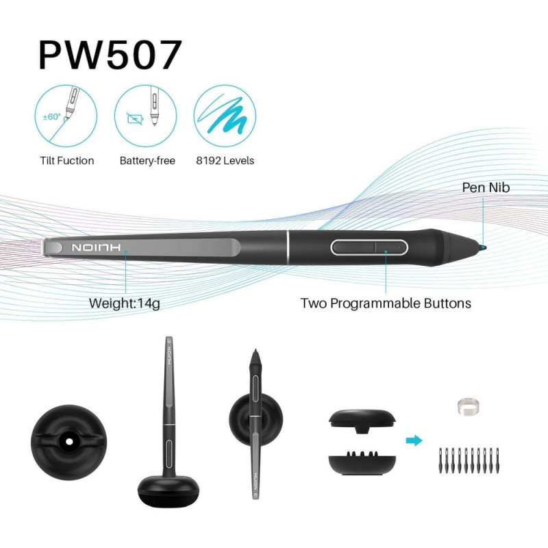 Huion Графічний монітор Huion Kamvas Pro 13 (GT133_HUION)