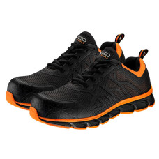 Neo Tools work sneakers, shock absorption, composite toe cap, S1, SRC, CE, size 40 (26.7 cm), black and orange (82-155-40)