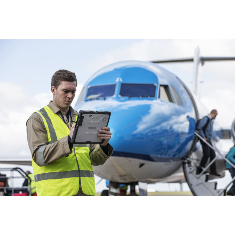 HP Ноутбук Toughbook CF-33 MK4 12” QHD Touch, Intel i5-1345U, 16GB, F512GB, UMA, LTE, Win11P, серебристый (без клавиатуры) (CF-33YAAACB4)