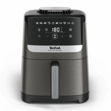 Tefal air fryer Easy Fry Silence, 1670W, bowl-5l, sensor control, plastic, stainless steel black (EY551HE0)