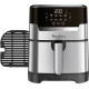 Moulinex Мультипіч EasyFry&Grill Digital, 1550Вт, чаша-4.2л, сенс. керув., пластик, сірий (EZ505D10)