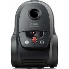 Philips Пилосос мішковий Series 8000, 900Вт, конт пил -4л, НЕРА 13, чорний (XD8122/10)