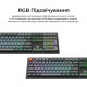Клавиатура Keychron K10 Max Keychron Super Banana Switch RGB UA Black (K10M-H4-UA)
