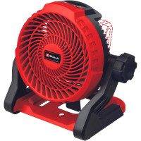 Einhell Вентилятор акумуляторний GE-CF 18/2200 Li, 18В, PXC 180мм, 1200-2200об/хв, 1.2кг, без АКБ і ЗП (3408035)
