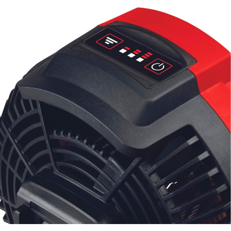 Einhell Вентилятор акумуляторний GE-CF 18/2200 Li, 18В, PXC 180мм, 1200-2200об/хв, 1.2кг, без АКБ і ЗП (3408035)