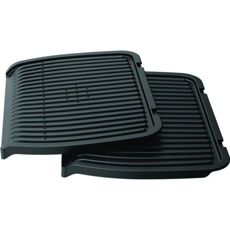 Tefal grill Tefal clamping OptiGrill Elite, 2000W, temp. regimes-15, removable plates, metal, black (GC750830)
