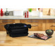 Tefal grill Tefal clamping OptiGrill Elite, 2000W, temp. regimes-15, removable plates, metal, black (GC750830)