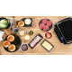 Tefal grill Tefal clamping OptiGrill Elite, 2000W, temp. regimes-15, removable plates, metal, black (GC750830)