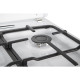 Hansa Плита комби, 65л, 50x60см, дисплей, конвекция, чугун, белый (FCMW59329)