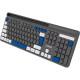 Клавиатура Canyon HKB-W03 Wireless UA Grey (CNS-HKBW03DG)