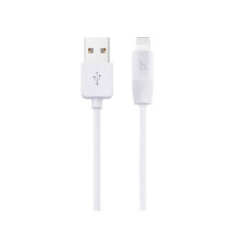 Дата кабель USB 2.0 AM to Lightning 2.0m 2.4A X1 white HOCO (6957531032014)