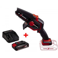 Einhell Cordless chain saw GE-PS 18/15 Li BL Kit, PXC 18V, 1x2.5Ah battery, brushless, tire 158mm, cut 125mm, 4.8m/s, 1.1kg (4600040K)