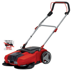 Einhell Подметальная машина аккумуляторная Einhell TE-SW 18/610 Li - Solo, PXC, 18В, ширина 610 мм, бак 20 л, 1800 м2/ч, 10.3 кг (без АКБ и ЗУ) (2352040)
