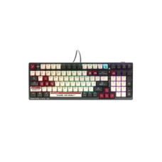 Клавиатура A4Tech Bloody WS98 Wireless/Bluetooth/USB UA Pixels Red (4711421001090)