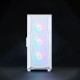 Zalman PC case I3 Neo V2 without PSU, 2xUSB3.0, 1x Type C, 4x120mm RGB, VGA 355mm, LCS ready, TG Side Panel, ATX, white (I3NEOV2WHITE)