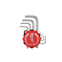Milwaukee Milwaukee 9-piece Compact Allen keys, L-shaped, HEX (4932492399)