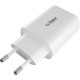 Зарядное устройство Globex 1xUSB + 1xUSB-C 30W FastPower white (30WAC)