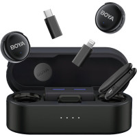 Микрофон Boya LINK 3-01 Type-C/TRS/Lightning Black (LINK 3-01)
