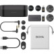 Микрофон Boya LINK 3-01 Type-C/TRS/Lightning Black (LINK 3-01)