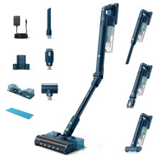 Philips cordless VC Flex Series 5000, wet cleaning, dust cont -0.27L, battery operation up to 60min, PowerCyclone 10, turbo mode, grey-green (XC5244/10)
