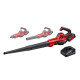 Einhell Повітродув універсальний акумуляторний GE-UB 18/250 Li E 1x4.0Ah, PXC, 18В, акумулятор 4 Аг, 15000 об/хв, 230 км/год, 120 м3/год, 1.78 кг (3433560)