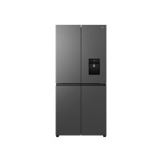 TCL Refrigerator SBS, 185х84х68, ref-297l, freez.-169l, 4 doors, A++, NF, inv, display ext, dispenser, inox (RP466CSE1UA)