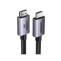 Кабель мультимедийный HDMI M to HDMI M 2.0m 8K black Ugreen (25910)
