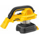 DeWALT DeWalt battery vacuum cleaner 18V XR Li-lon container 1.l 954l/min 1.8kg without battery and spare part (DCV517N)