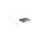 Адаптер USB-C to 4xHDMI F quad display J5create (JCA366-N)