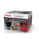 Tefal Мультипіч ActiFry & Grill Genius, 1500Вт, чаша-4л, сенсорне керув., підкл. до смартфону, авто перемішування, пластик, чорно-золотий (FZ775810)
