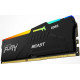 Kingston Пам'ять ПК DDR5 128GB KIT (64GBx2) 5600 FURY Beast RGB (KF556C40BBAK2-128)