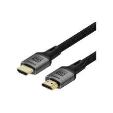 Кабель мультимедийный HDMI M to HDMI M 2.0m V2.1 8K black ColorWay (CW-CBHD088-BK)
