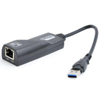 Адаптер USB 3.0 AM to RJ45 Ethernet 1000Mbps Gembird (NIC-U3-02)