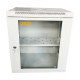 Шкаф настенный GEAR 12U 19" 530x400x600 мм, + полка 19", grey (GWMSN-12U-530-400G)