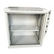 Шкаф настенный GEAR 12U 19" 530x400x600 мм, + полка 19", grey (GWMSN-12U-530-400G)