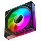Кулер до корпусу Zezzio PRISM 6 Pro ARGB Black Reverse