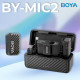 Микрофон Boya MIC 2-02 Type-C/TRS Black (MIC 2-02)