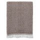 ARDESTO Summer blanket 140х190cm, 100% cotton, brown (ART0915SR)