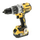 DeWALT Ударная аккумуляторная шуруповерт-дрель  XR Li-Ion 18 В, аккумулятор 2×5 А·ч, 95 Нм, 0–500·1500·2250 об/мин, 0–8600· 25500·38250 ударов/мин, кейс TSTAK, вес 1,6 кг (DCD996P2)